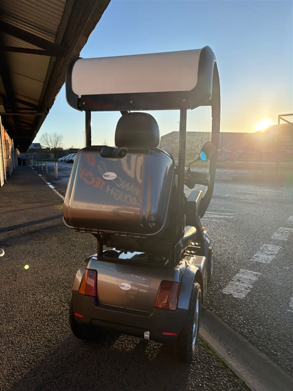 Product image of Pre-Owned TGA Breeze S4 with Solid Canopy  - pre owned breeze s4 mobility scooter back
